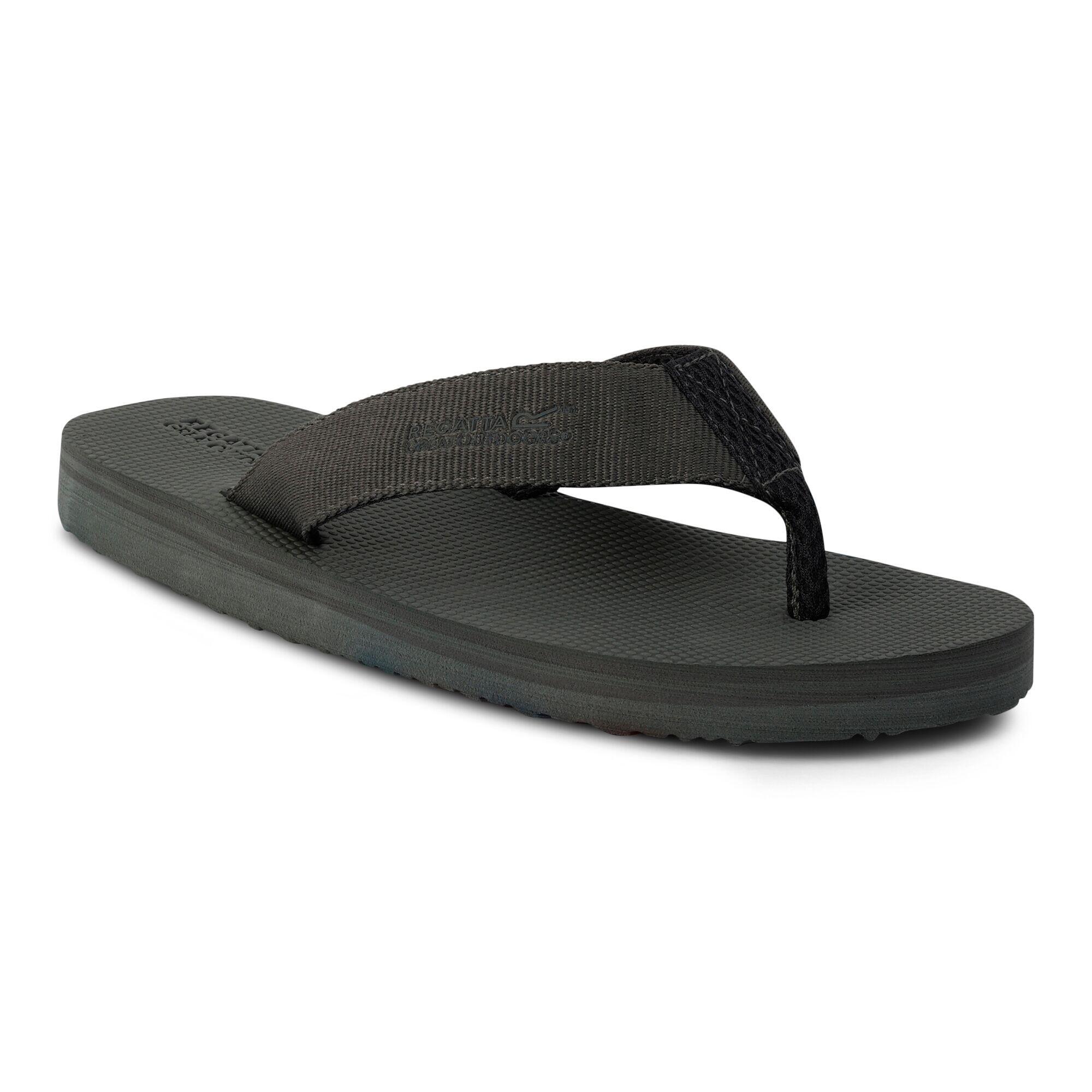 RICO flip-flops for men (Khaki green / Ash)