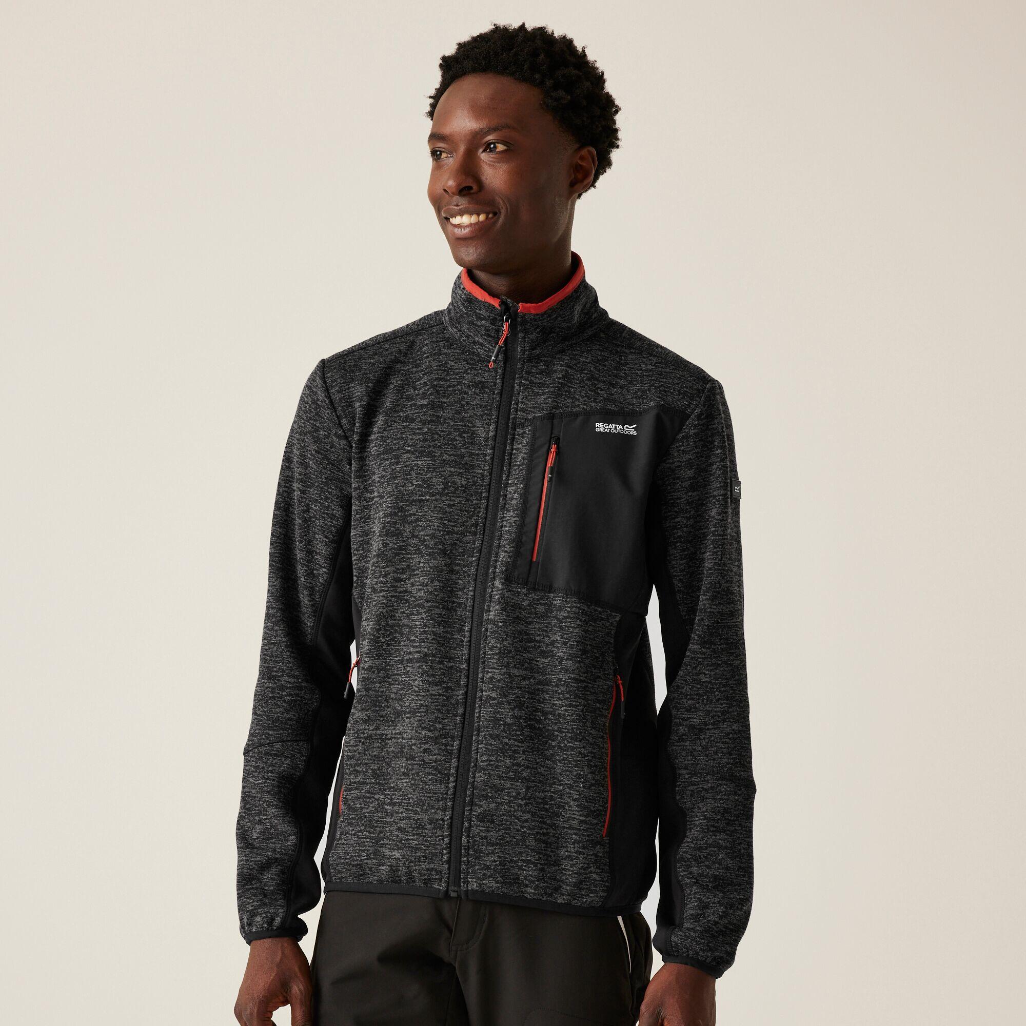 REGATTA Herren Fleecejacke - Baslinn, grau