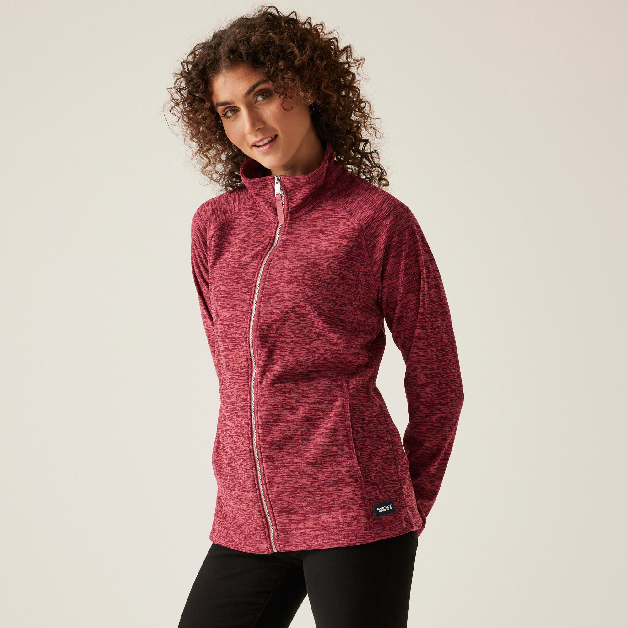 REGATTA De Mayse wandelfleece met hele rits voor dames