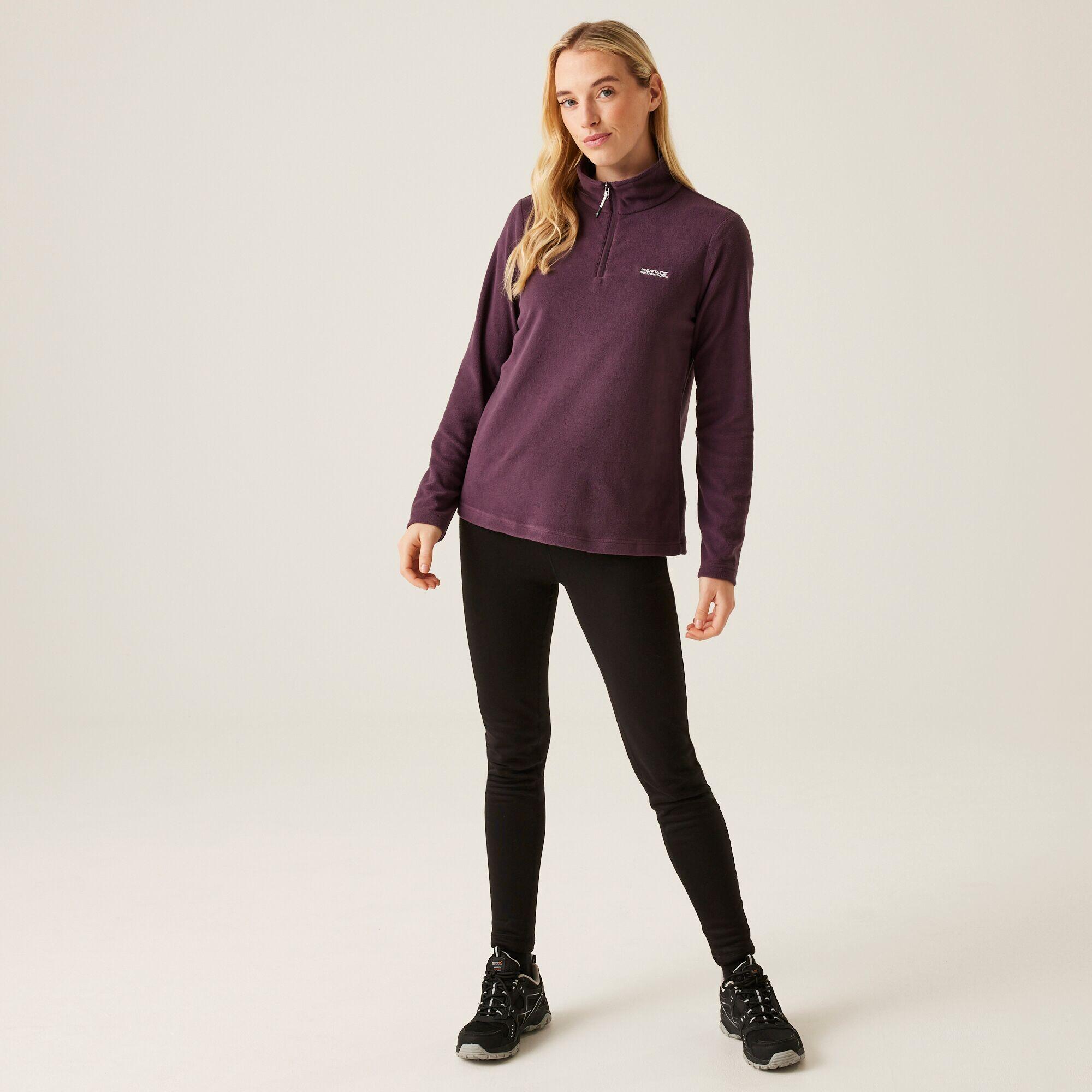 Sweethart Damen-Fleecejacke, leicht, mit halbem Reißverschluss, zum Wandern 3/6