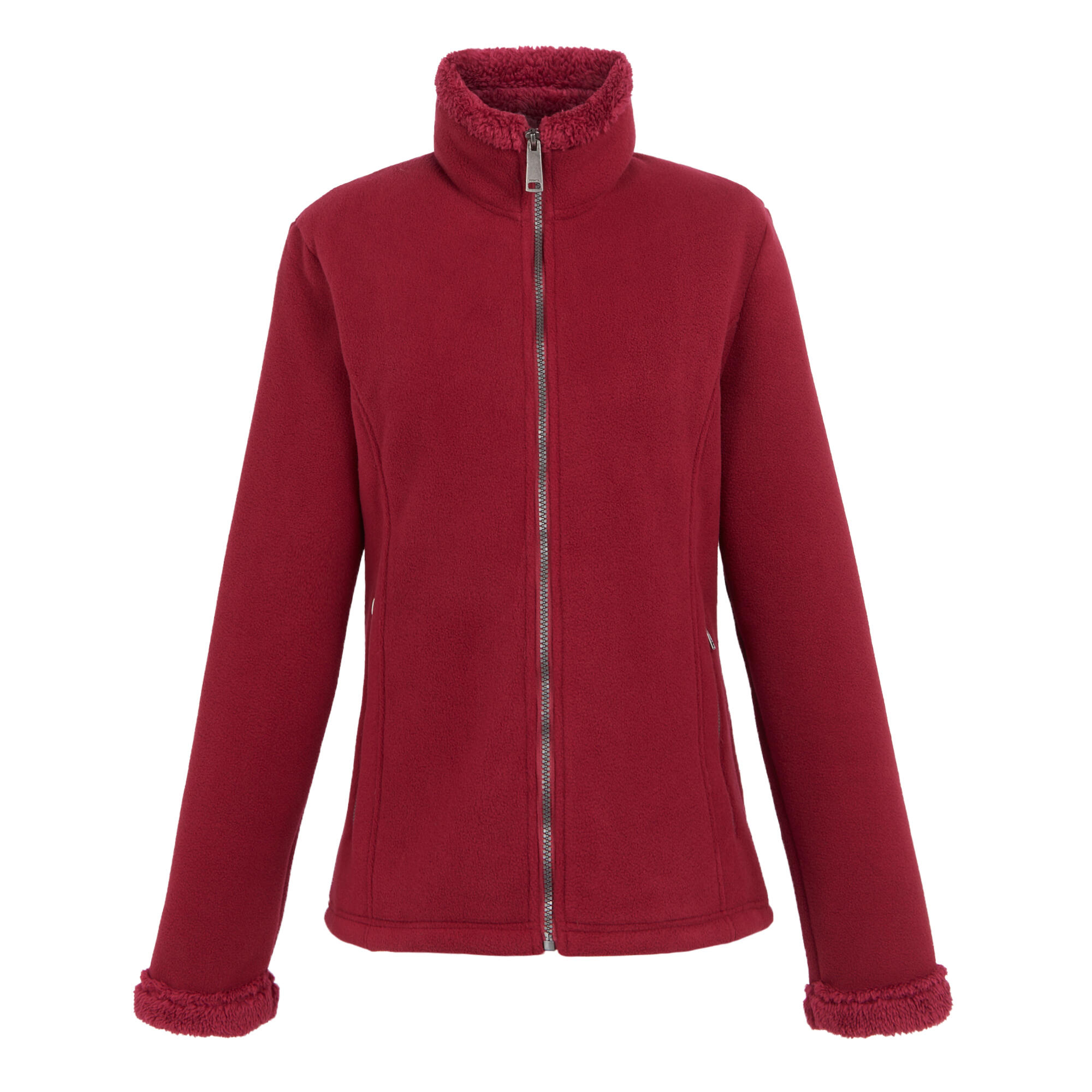 REGATTA Womens/Ladies Brandall Heavyweight Fleece Jacket (Rumba Red/Rumba Red)