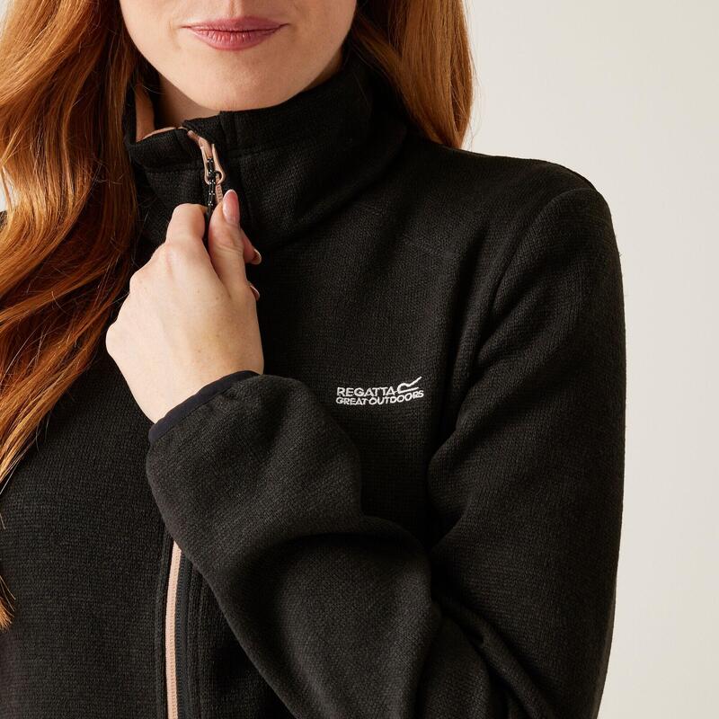 Polaire - Randonnée Texturée à Zip femme