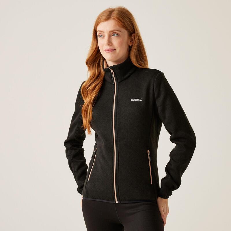 Polaire - Randonnée Texturée à Zip femme