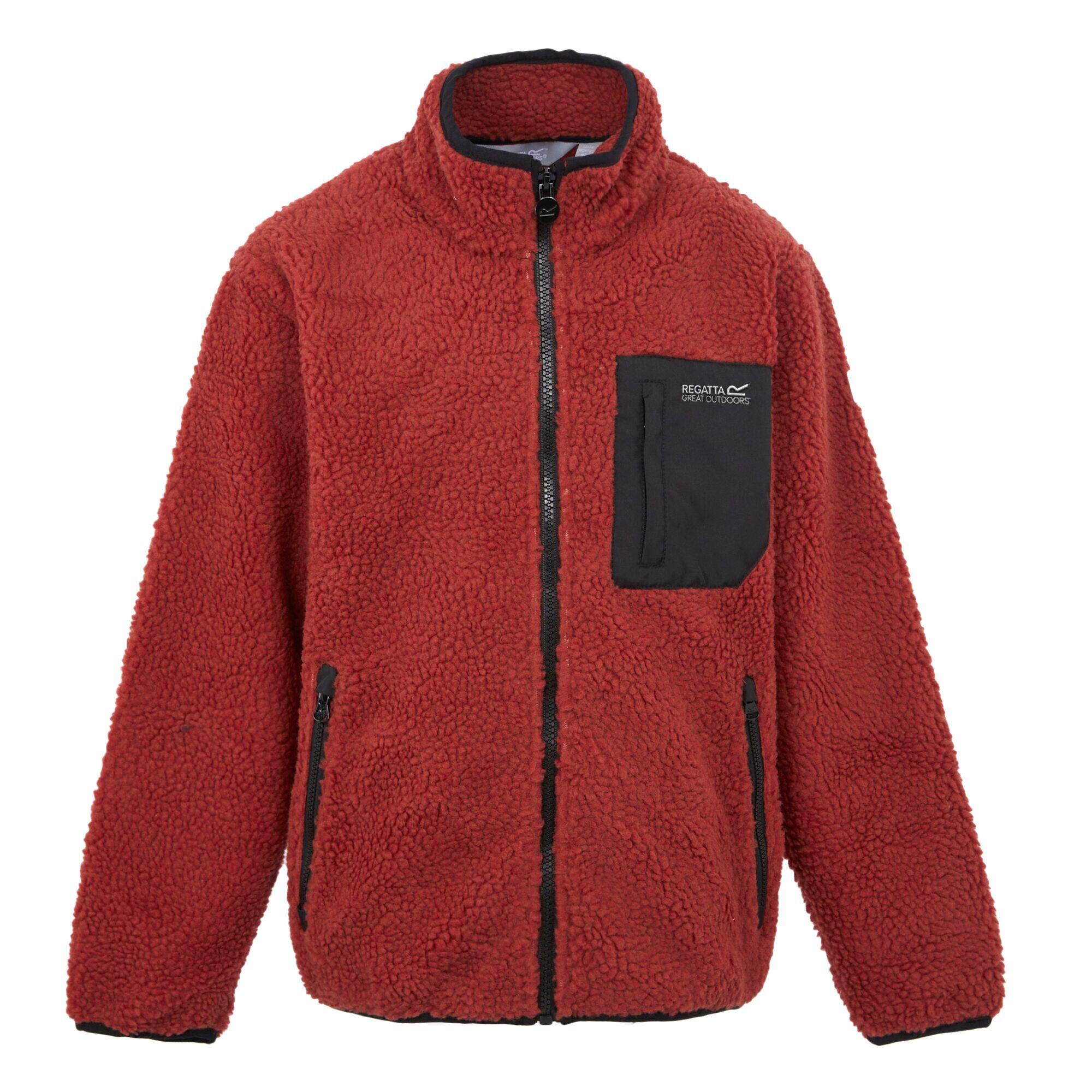 Regatta - Veste Polaire Frankie Enfant (ocre Rouge) - Sweat-shirt - Rouge - 4 À 6 Ans - Decathlon