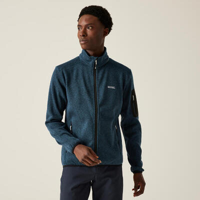 Fleece heren hiking hoge kraag newhill