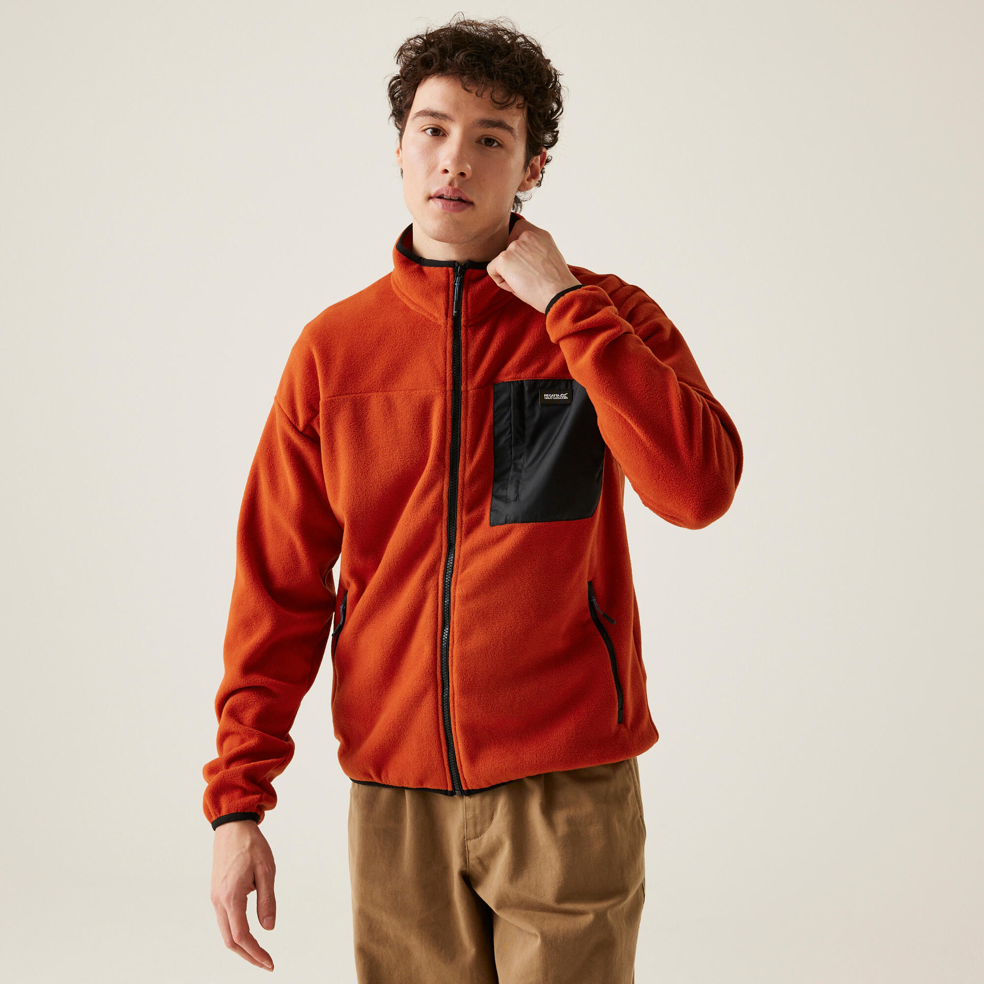 REGATTA Frankie Full Zip Mens Hiking Fleece