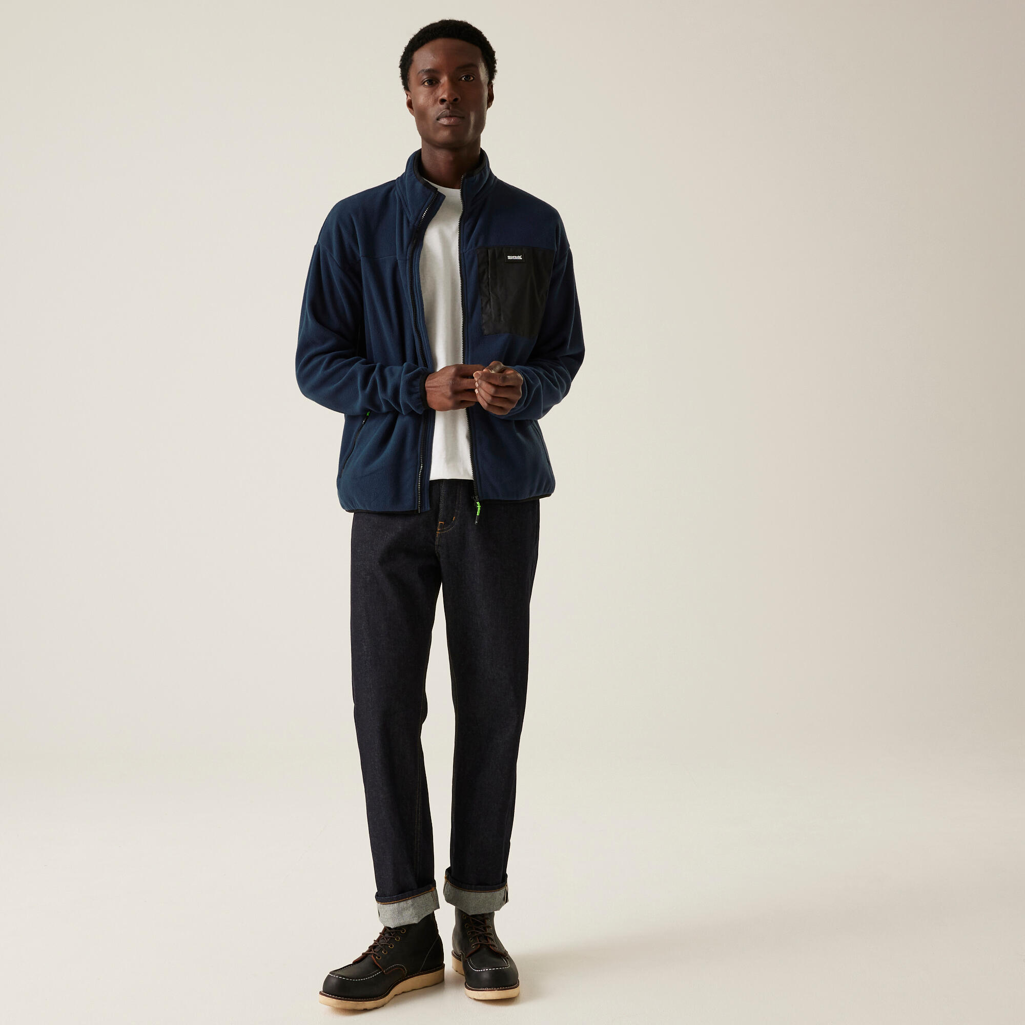 Polaire - Frankie bleu homme 3/6