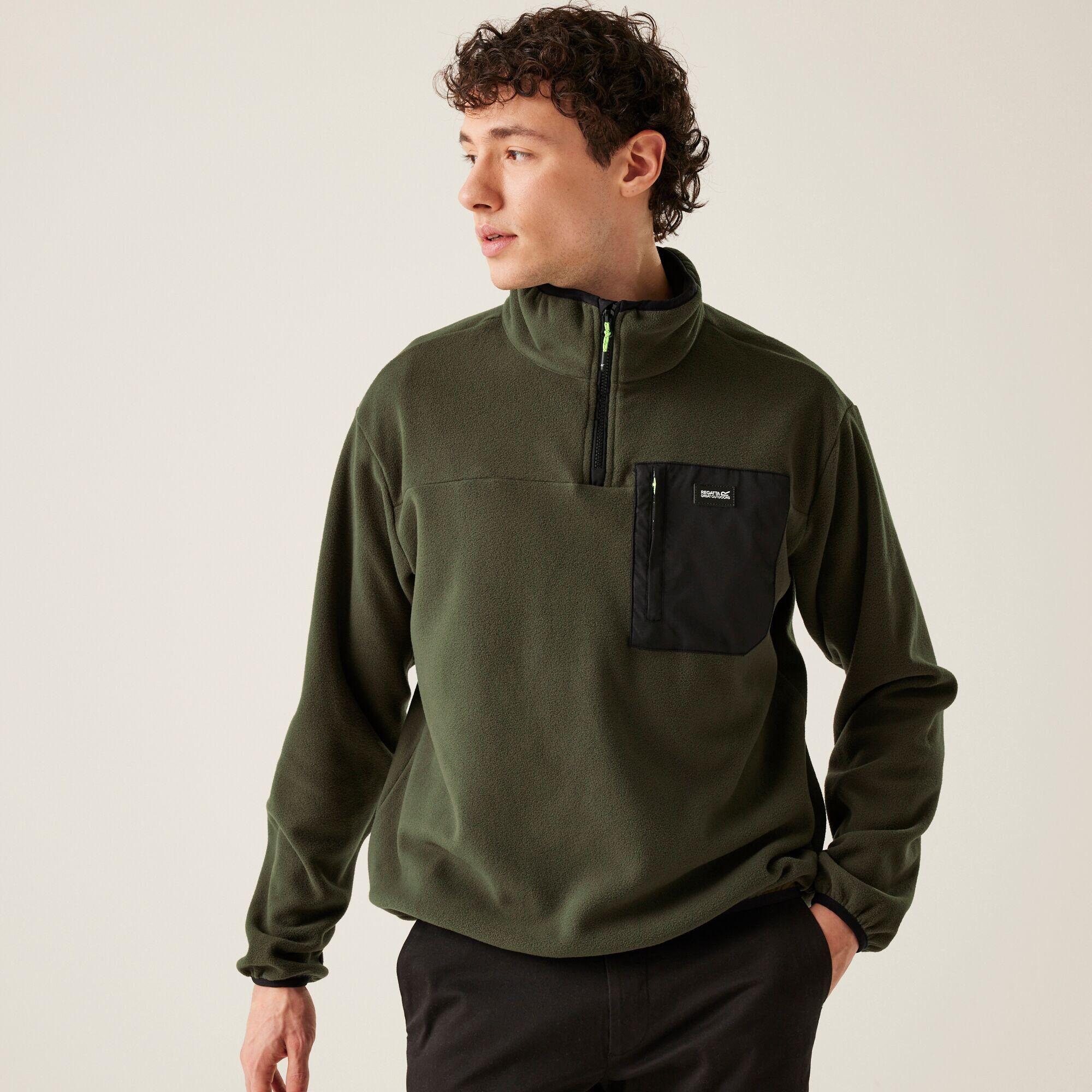 REGATTA Frankie Half Zip Mens Hiking Fleece
