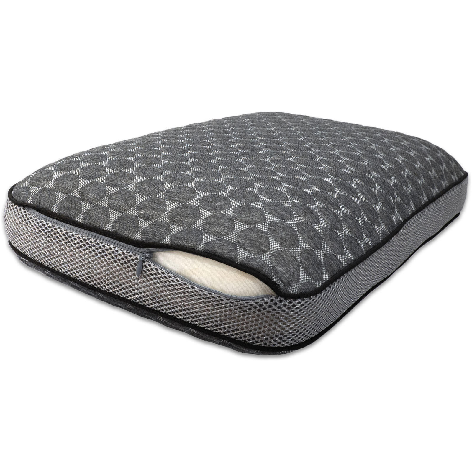 Oreiller Brive Voyage Coussin cervical Mousse à mémoire de forme Bambou 50 x 30 2/5