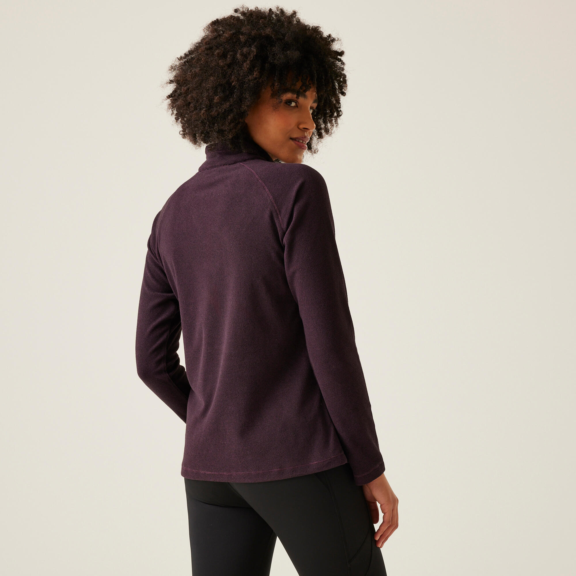 Montes Womens Lightweight Half-Zip Hiking Fleece 2/7
