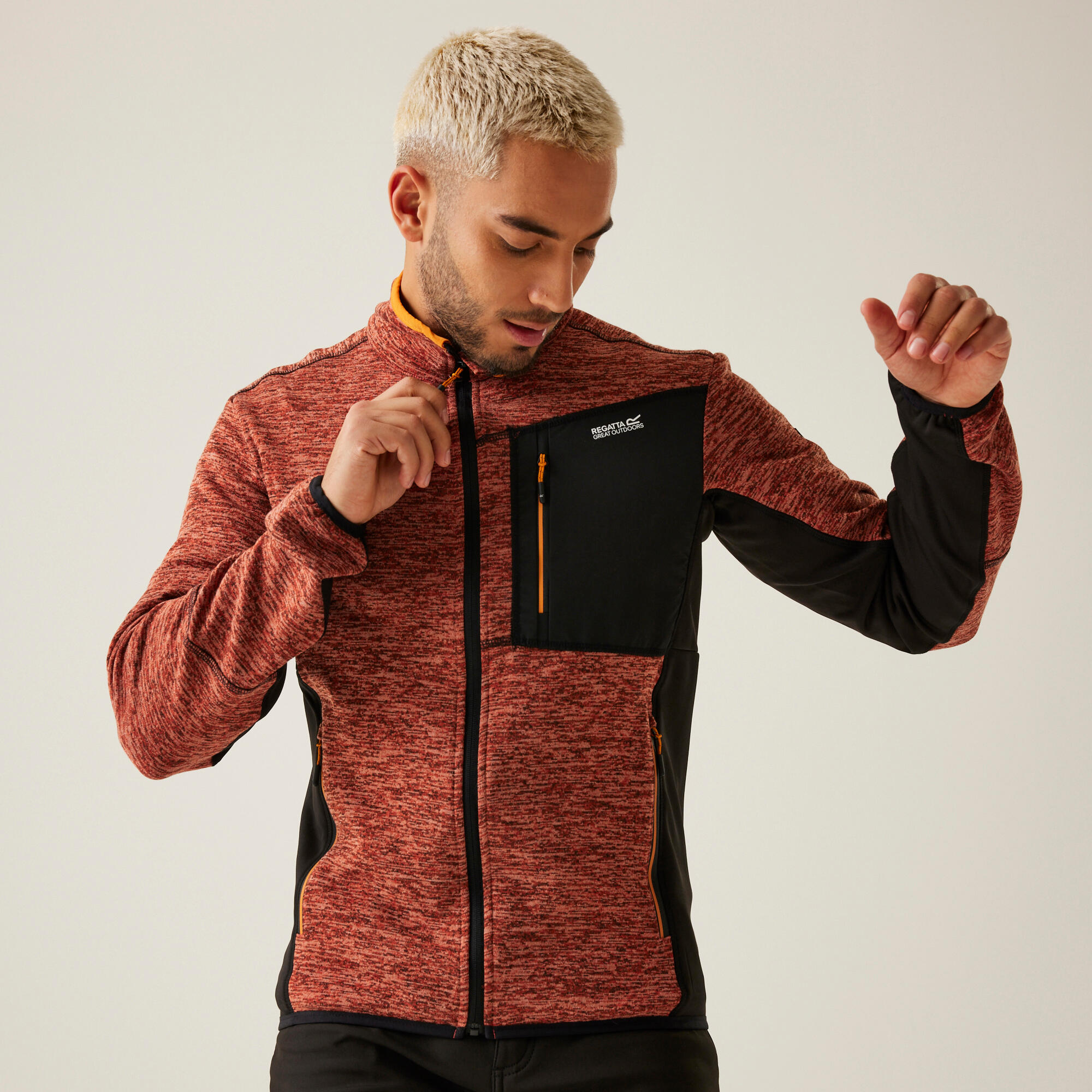 REGATTA Herren Fleecejacke - Baslinn, grau