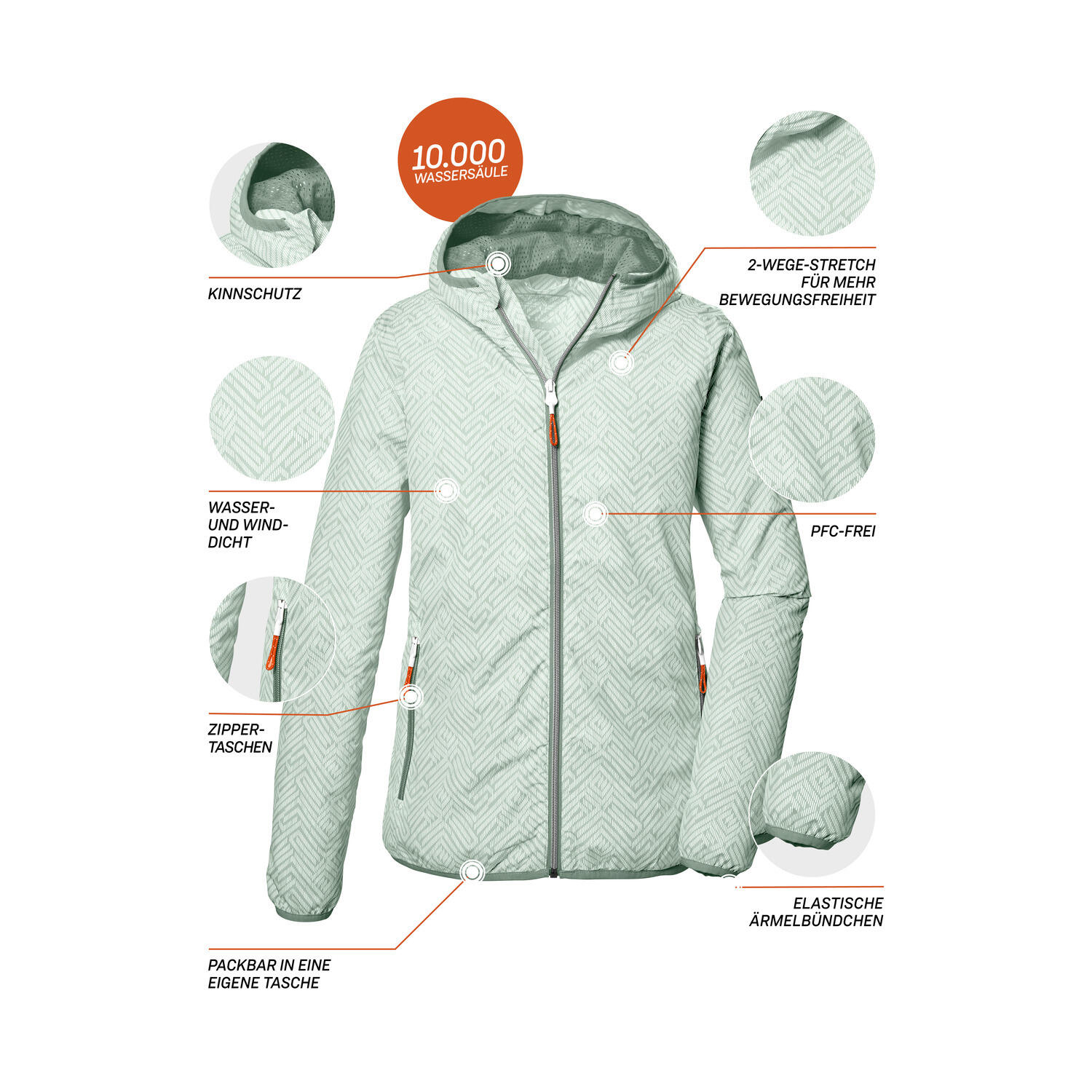 Outdoorjacke KOS 69 6/8