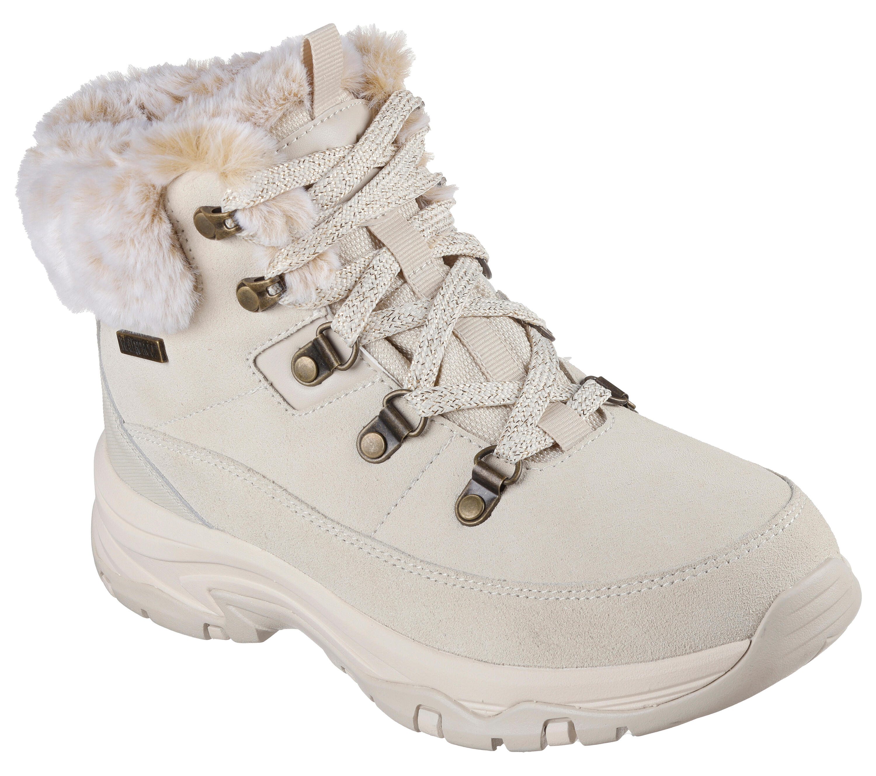 SKECHERS Ténis Skechers Modelo Trego - Snow Worries Cor Branco