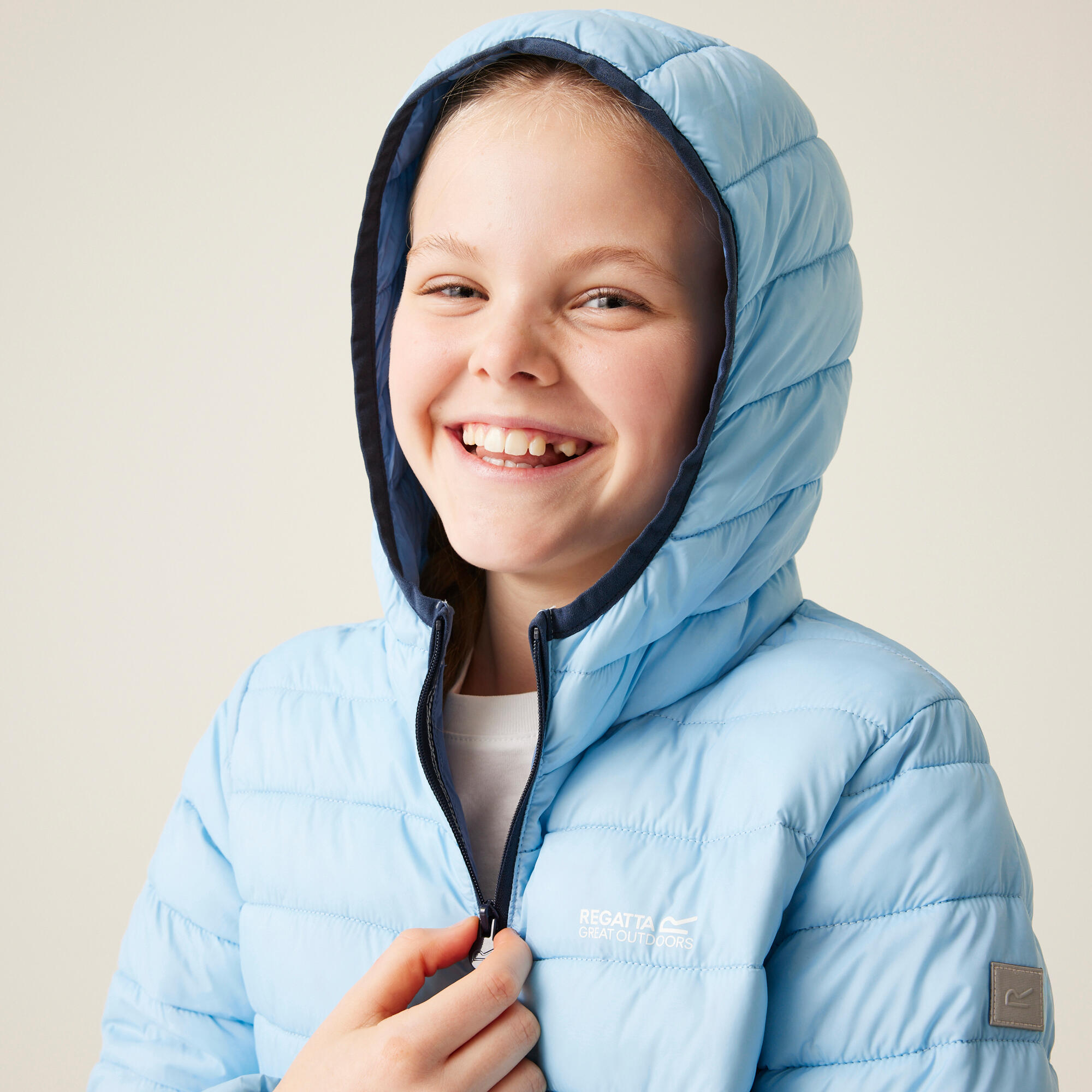 Gevulde Jas Wandelen Kinderen Waterafstotend 5/5