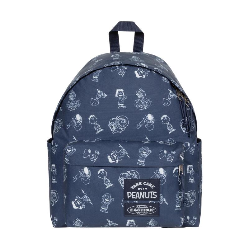 Mochila Casual Unisex Eastpak Day Pak'r Peanuts Navy Azul Marino.Versátil