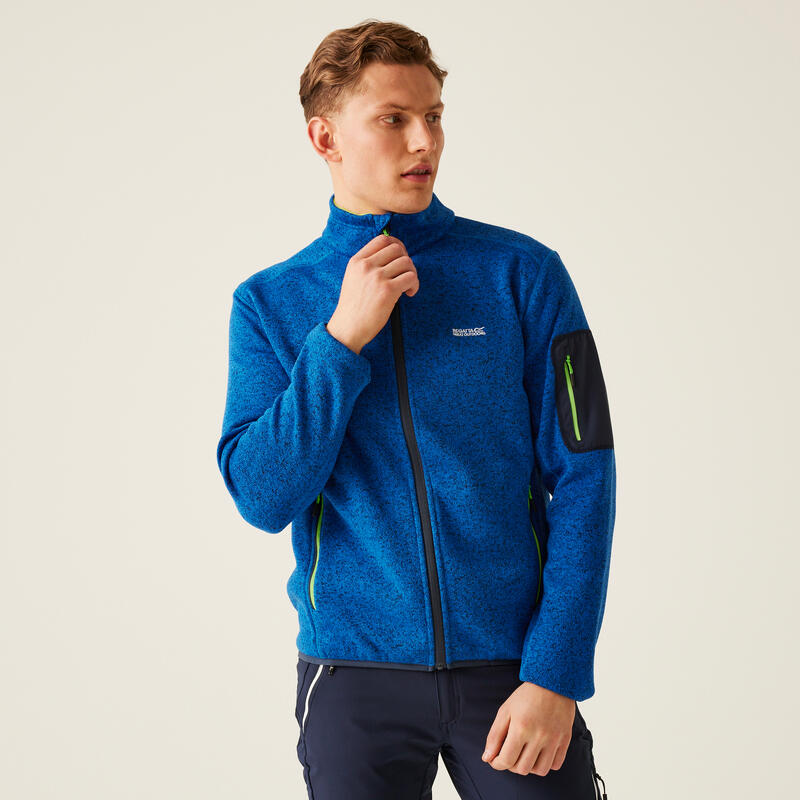 De Newhill sportieve fleece voor heren