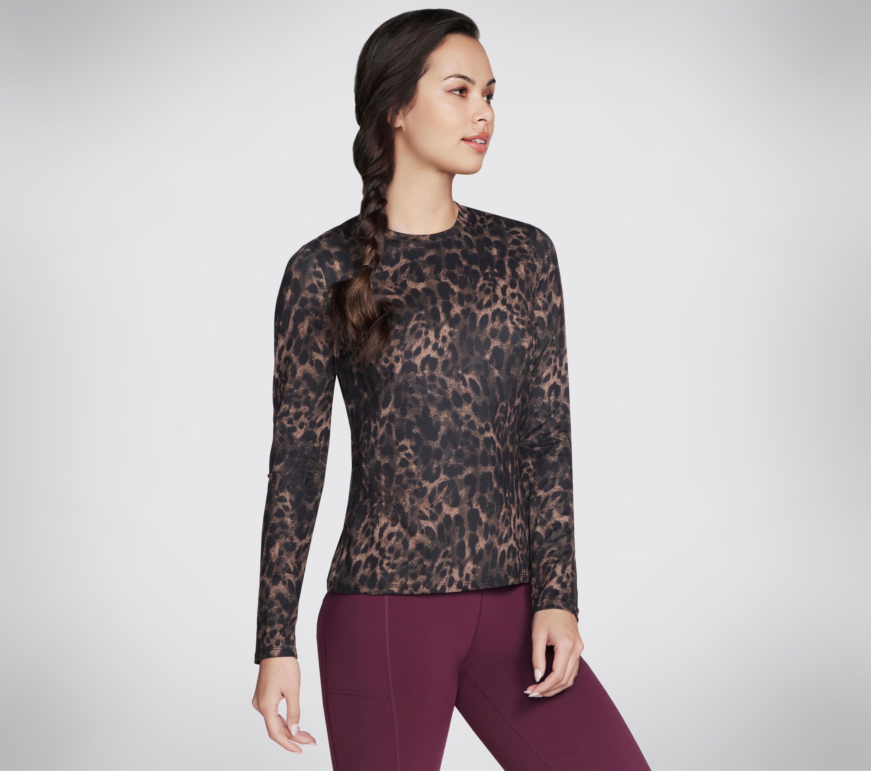 Femme haut à manches longues GODRI SERENE CHEETAH T-shirts/Débardeurs Léopard 3/4