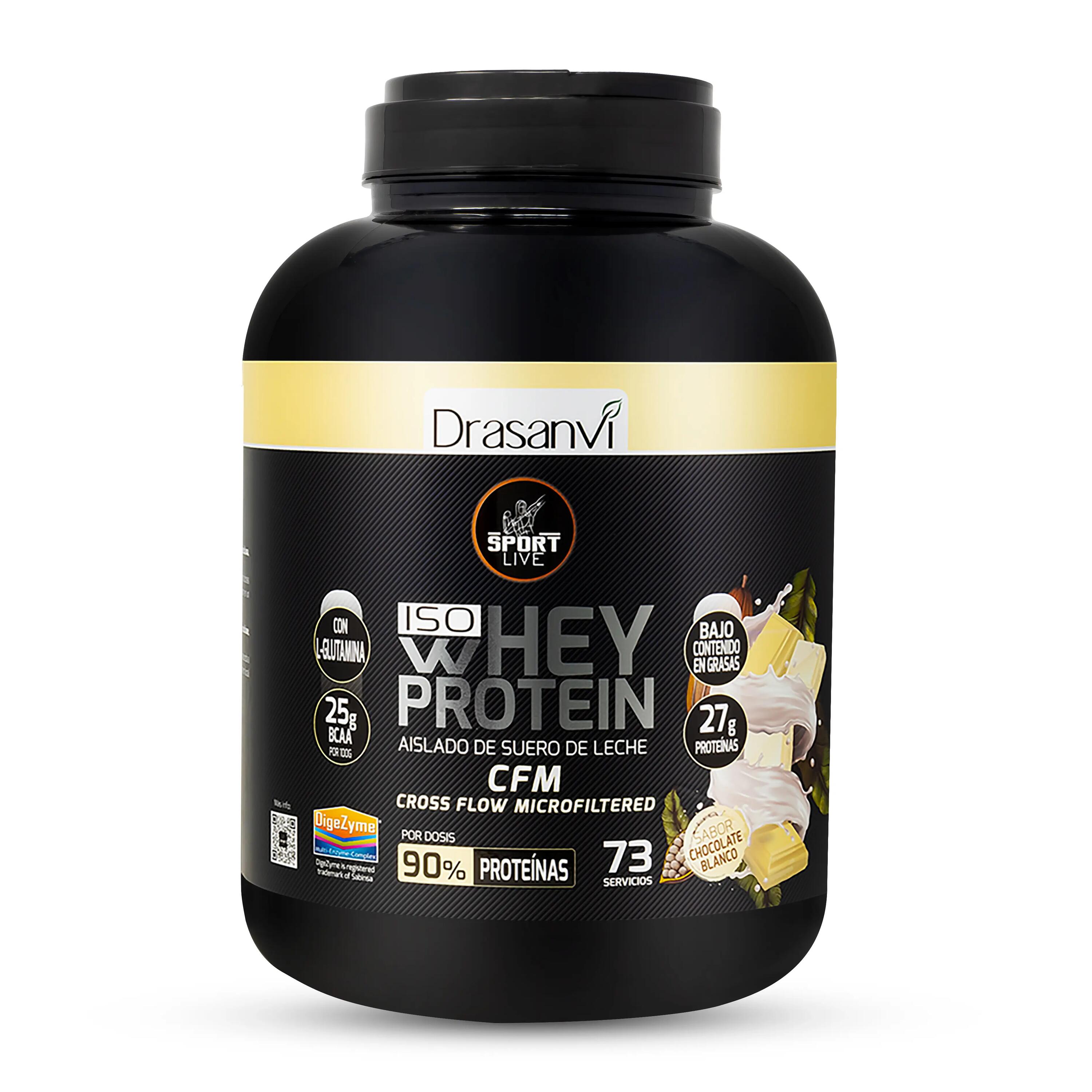 Sport Live Iso Whey Protein Aislado 2.2 Kg Chocolate Blanco 7/7