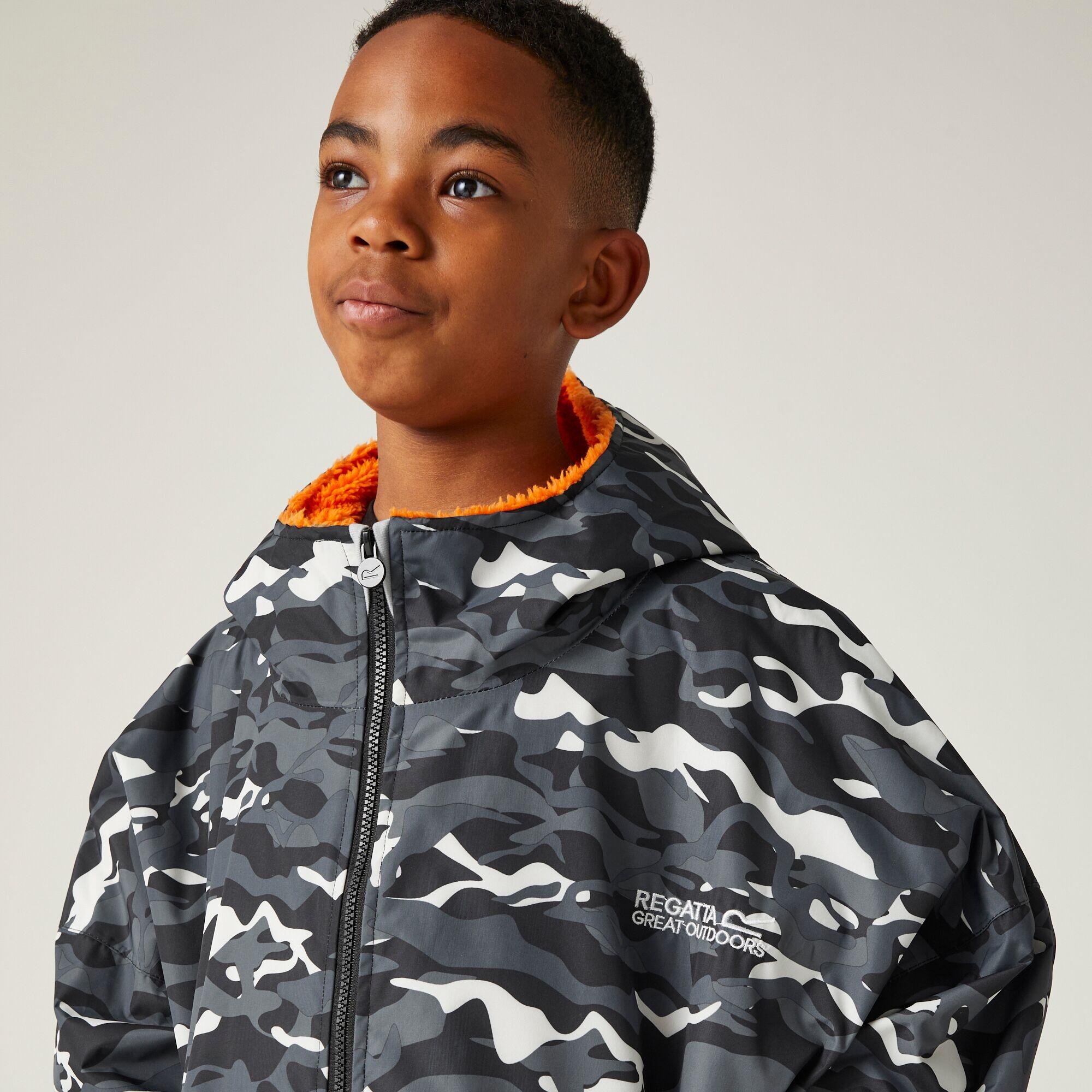 Kids Junior Waterproof Changing Robe 4/7