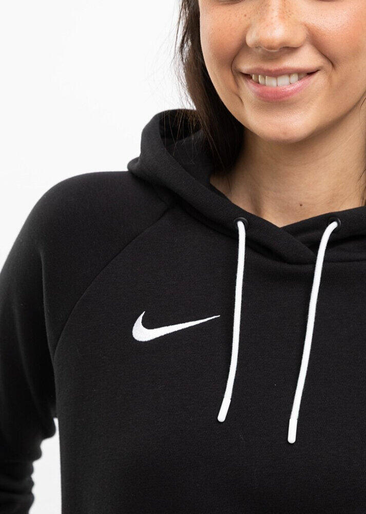 Felpa con Cappuccio Nike Nera Taglio Classico 3/4