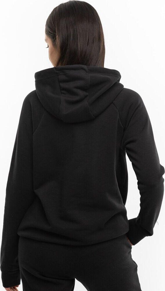 Felpa con Cappuccio Nike Nera Taglio Classico 2/4