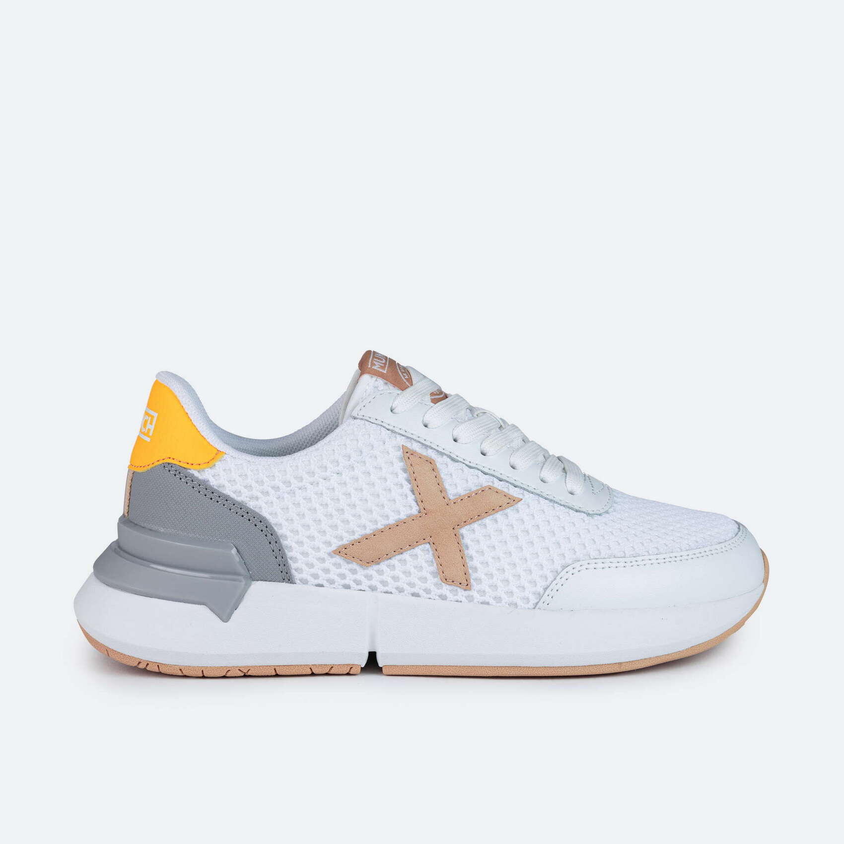 Munich - Baskets Munich Modèle 4173070 Pour Femmes - Baskets - Blanc - Decathlon