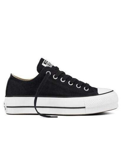 Zapatillas deportivas Mujer Converse lona negro