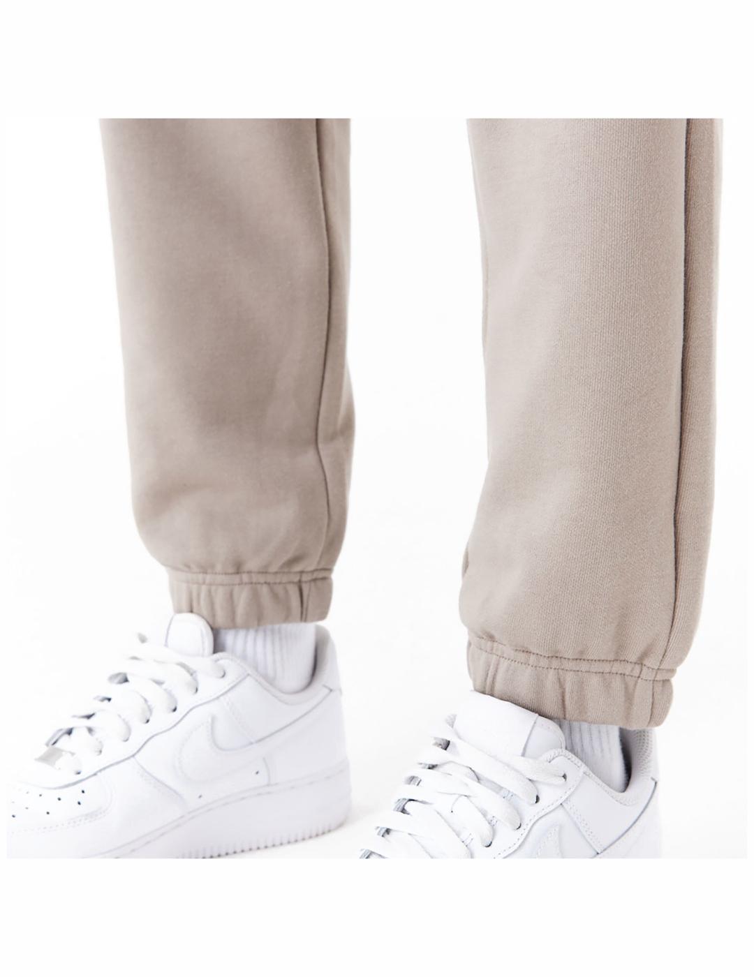 Pantalones para Mujer New era Topo Beige 5/7