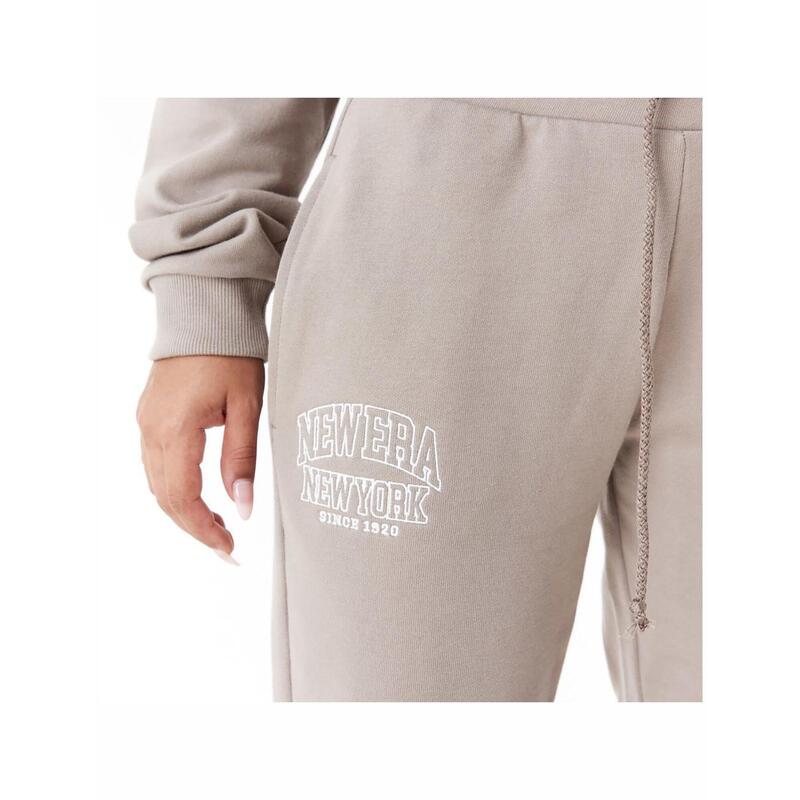 Pantalones para Mujer New era Topo Beige