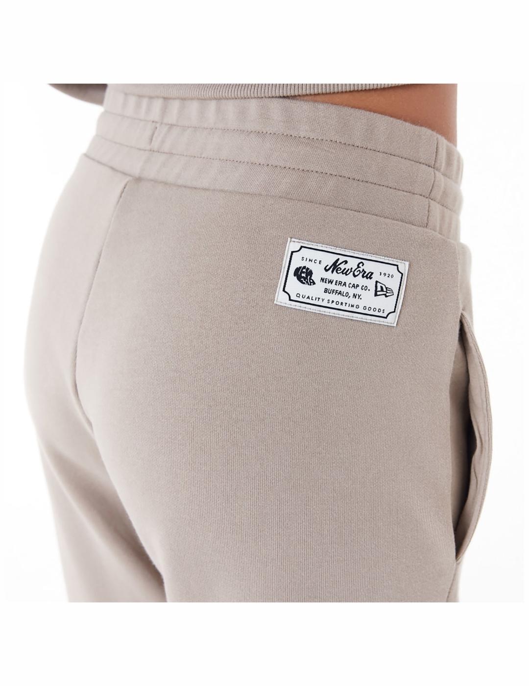 Pantalones para Mujer New era Topo Beige 6/7