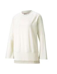 Maillot à manches longues pour Femme Puma Yogini Beige