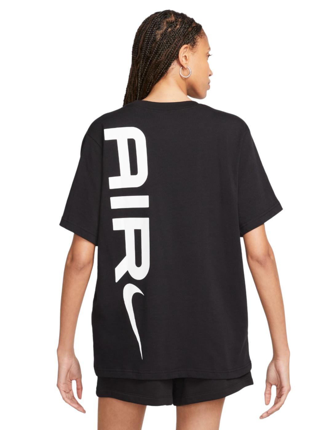 Camiseta de manga corta para Mujer Nike moda Nsw air Negro 2/3