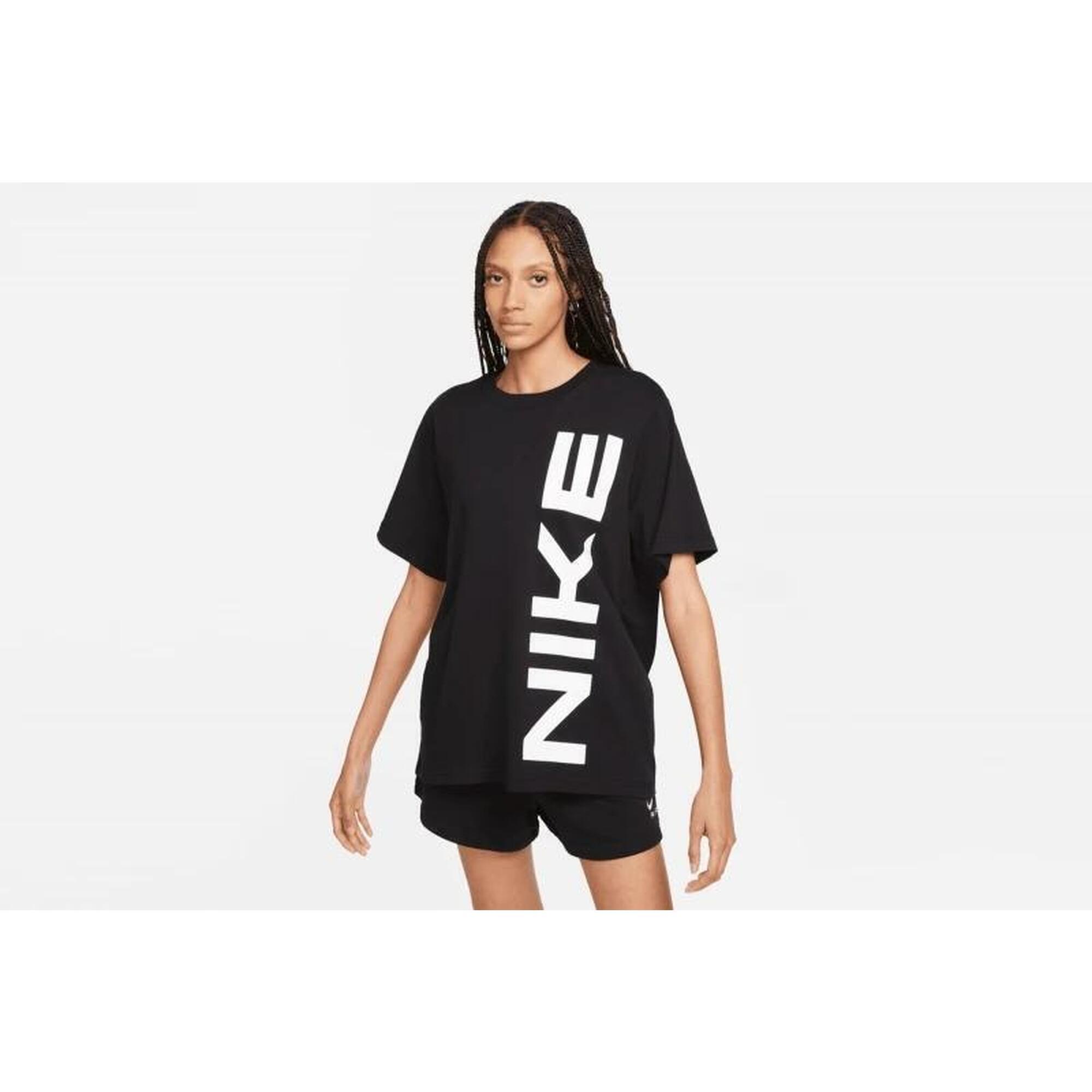 Camiseta de manga corta para Mujer Nike moda Nsw air Negro