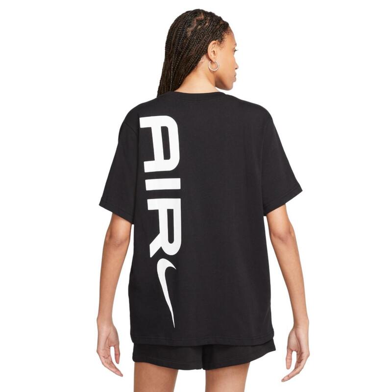 Camiseta de manga corta para Mujer Nike moda Nsw air Negro