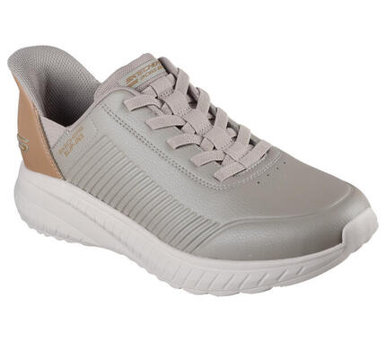 Heren slip-on sneakers BOBS SQUAD CHAOS HEEL PREFERRED taupe