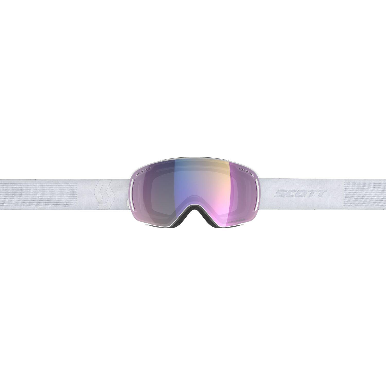 Scott LCG Compact Skibril + Extra S1 Lens - Wit/Paars 2/5