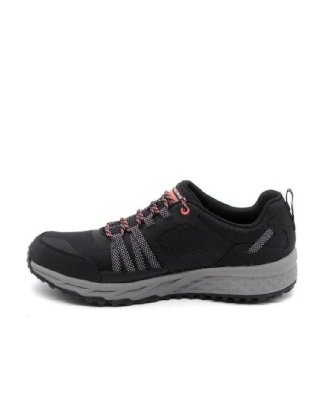 Women's Skechers Escape Black Running and Trail Shoes 2/5