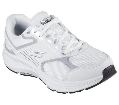 Dames go run consistent 2.0 advantage hardloopschoenen wit / silber