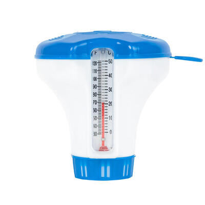 Chlorschwimmer für Schwimmbäder – mit Thermometer