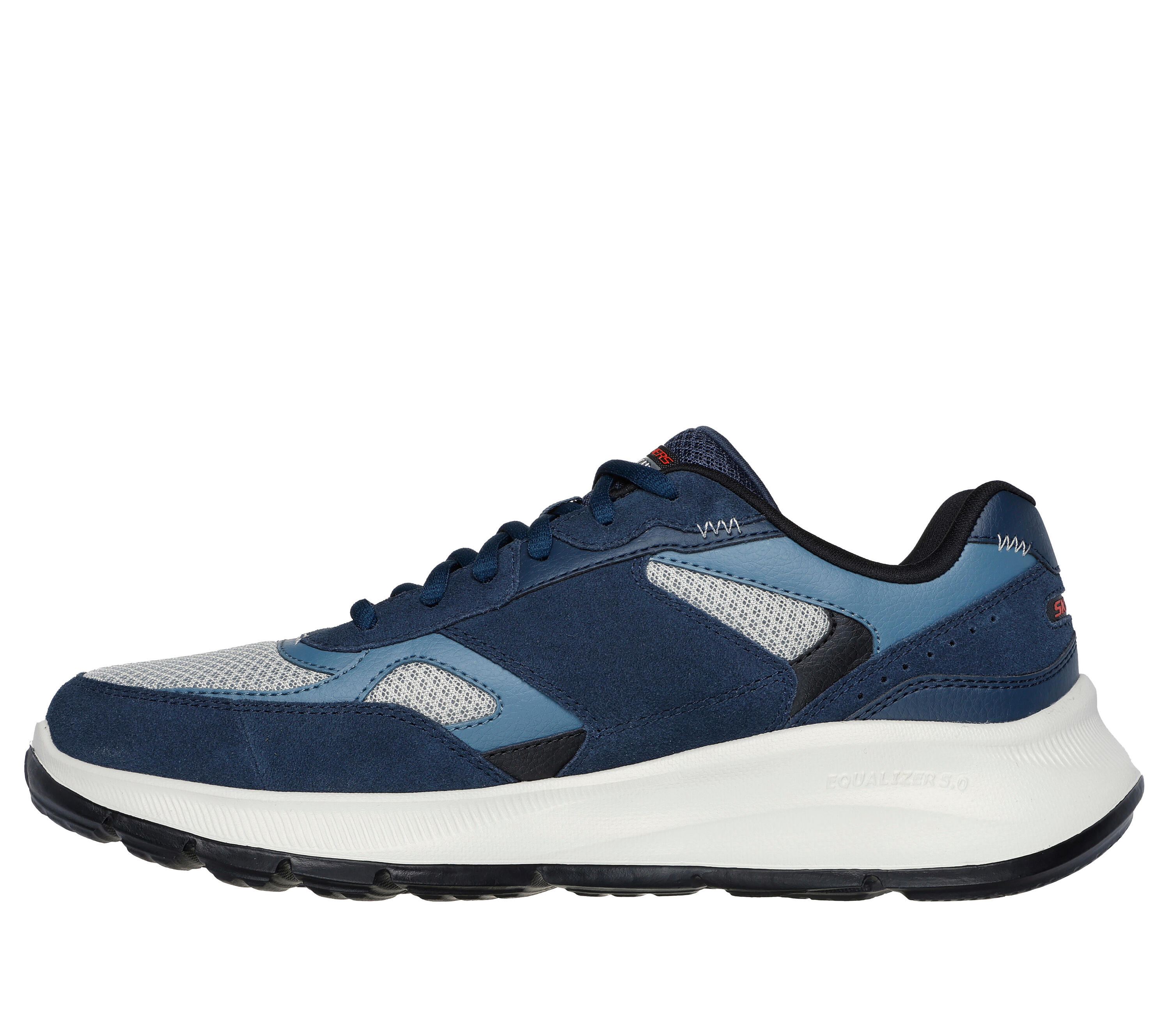 SKECHERS Baskets homme EQUALIZER 5.0 RONDOR bleu marine / noir 4/5