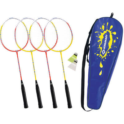 Schildkrot badmintonset 4 spelers