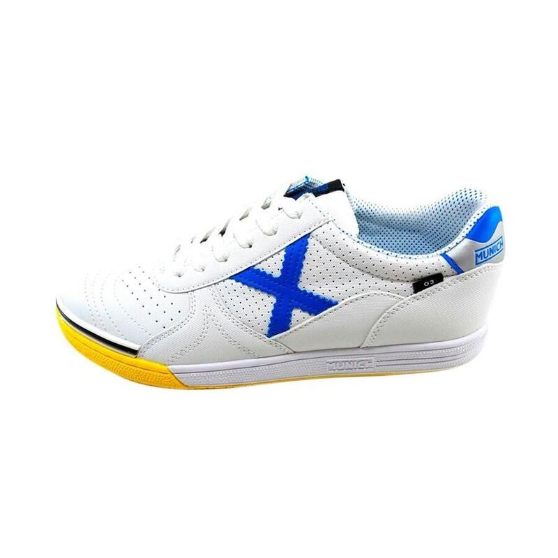 Zapatilla Futbol Sala Hombre Munich G3 Blanco