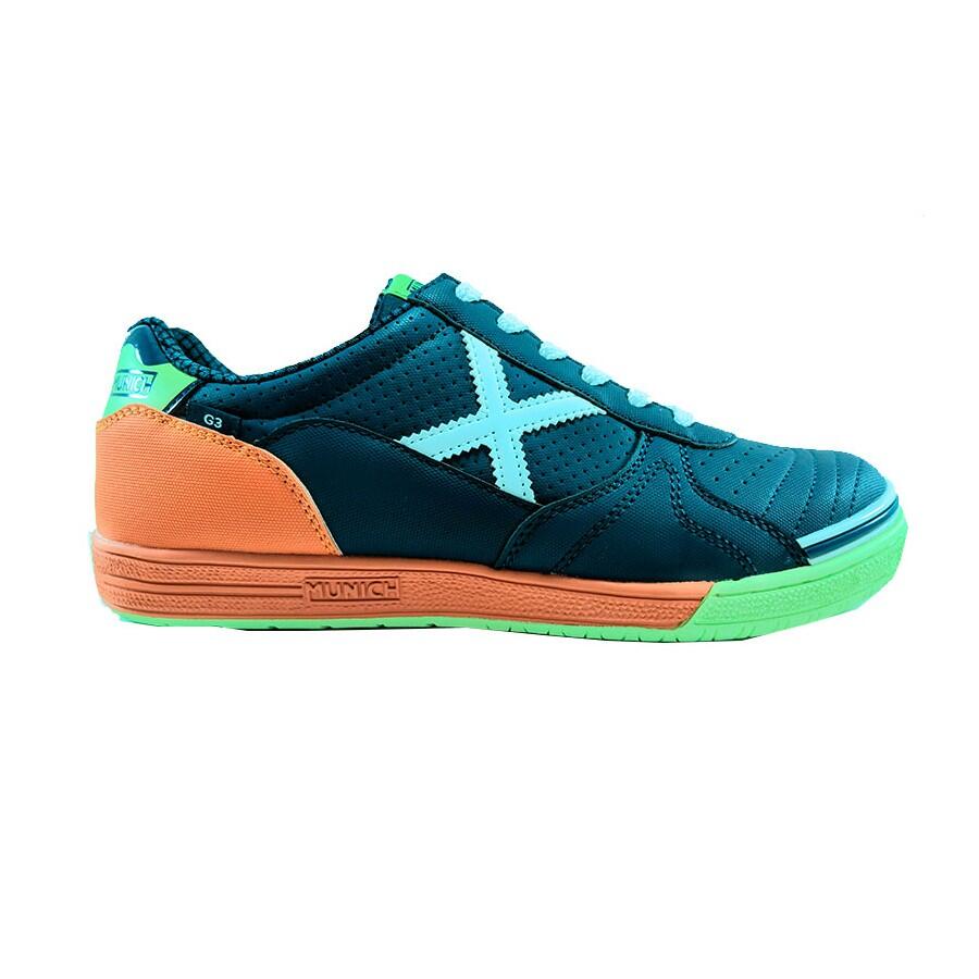 Chaussures de football d'intérieur Munich G-3 Profit Sport 421 Bleu 3/5