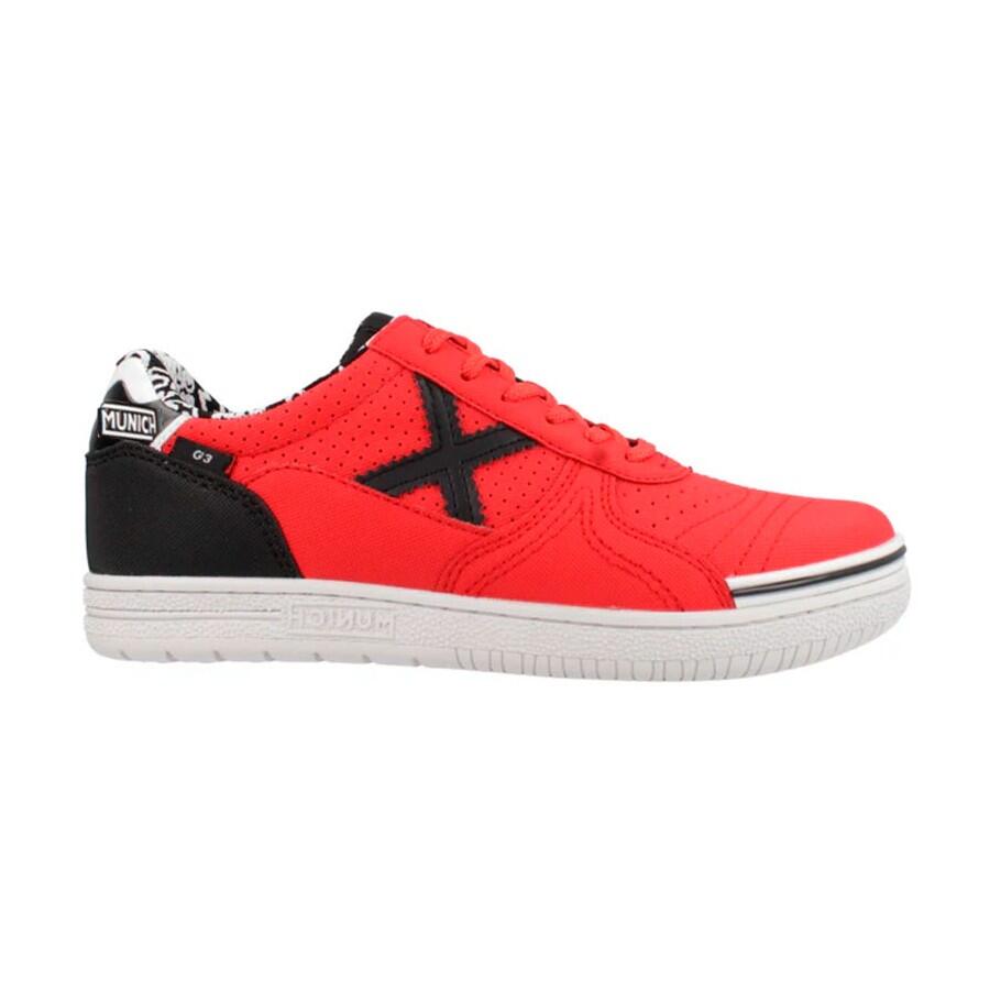 Zapatilla Futbol Sala Hombre Munich G3 Rojo 3/5