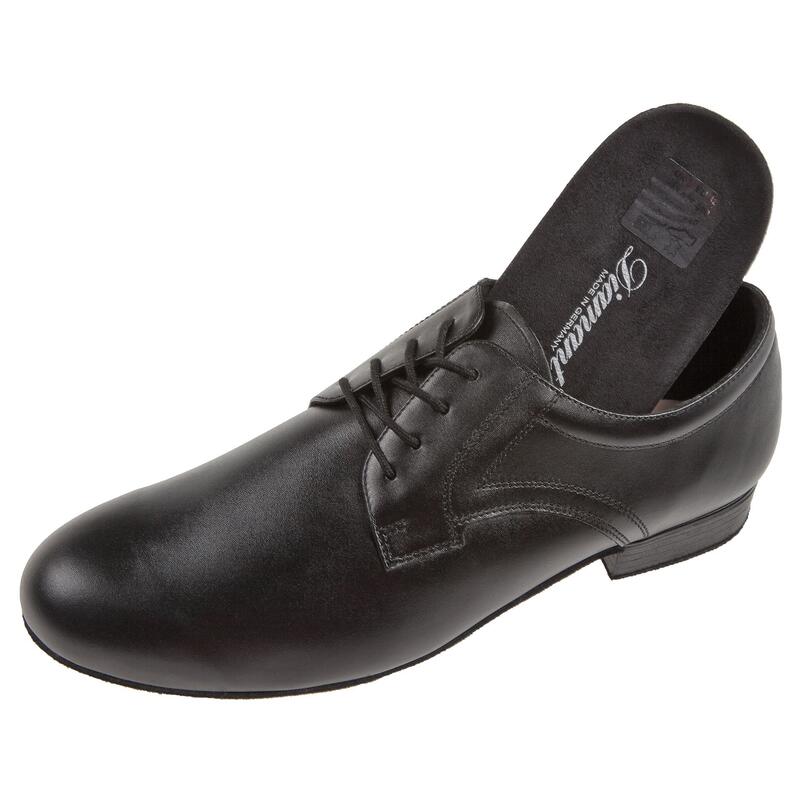 085 Chaussures de danse en noir avec un large ajustement - 2.0 cm block