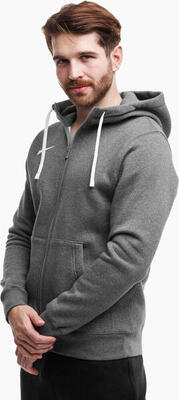 Nike heren grijze warme fleece trui