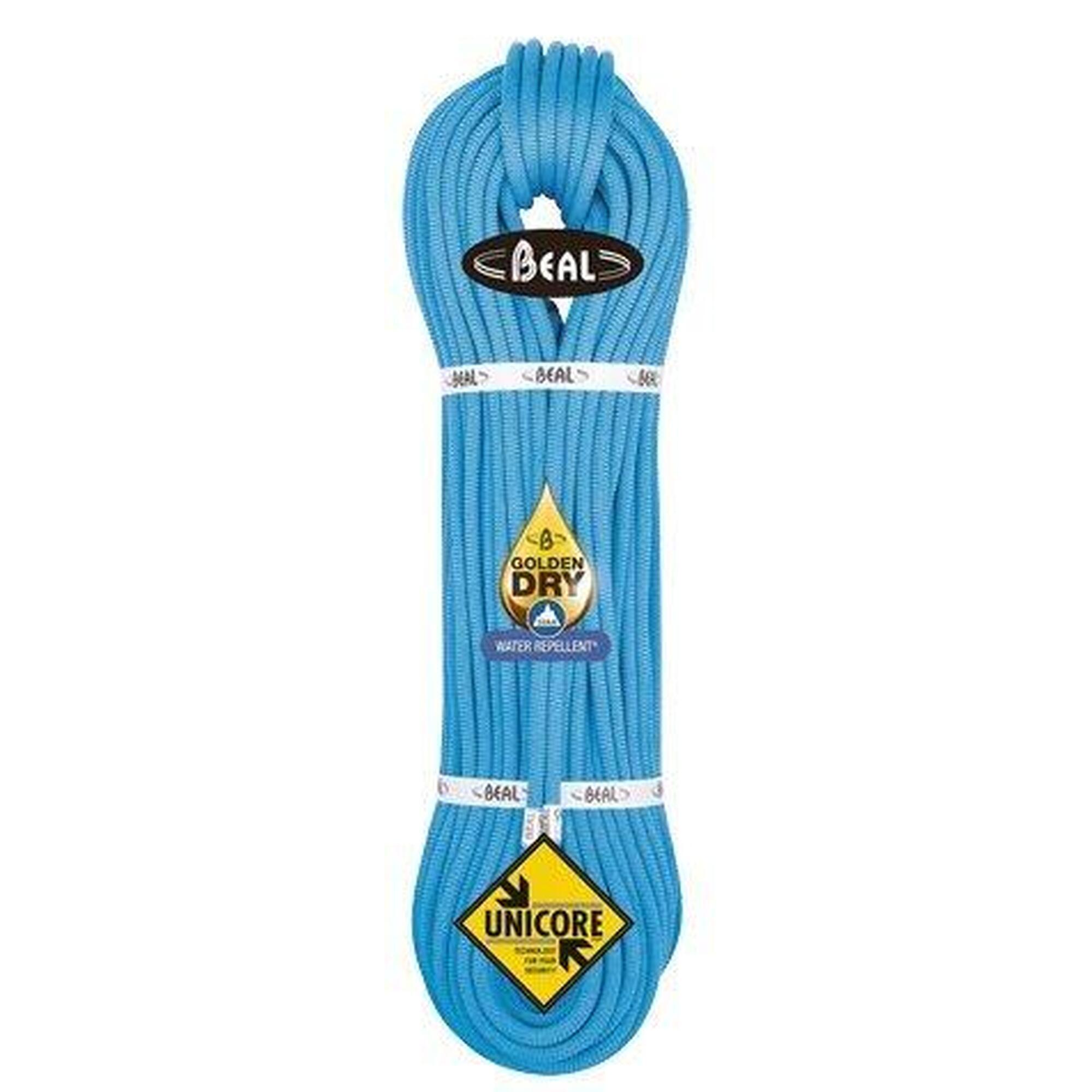 BEAL Sportovní jednoduché dynamické lano Opera 8,5mm Unicore Golden Dry 60m