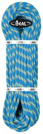 Corde à simple BEAL Zenith 9,5 mm 80 m bleu légère fluide certification Bluesign