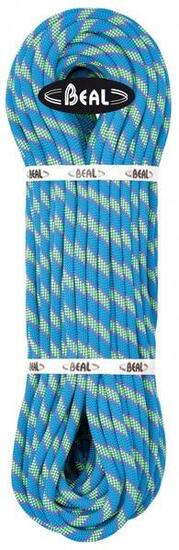 Corde à simple BEAL Zenith 9,5 mm 80 m bleu légère fluide certification Bluesign