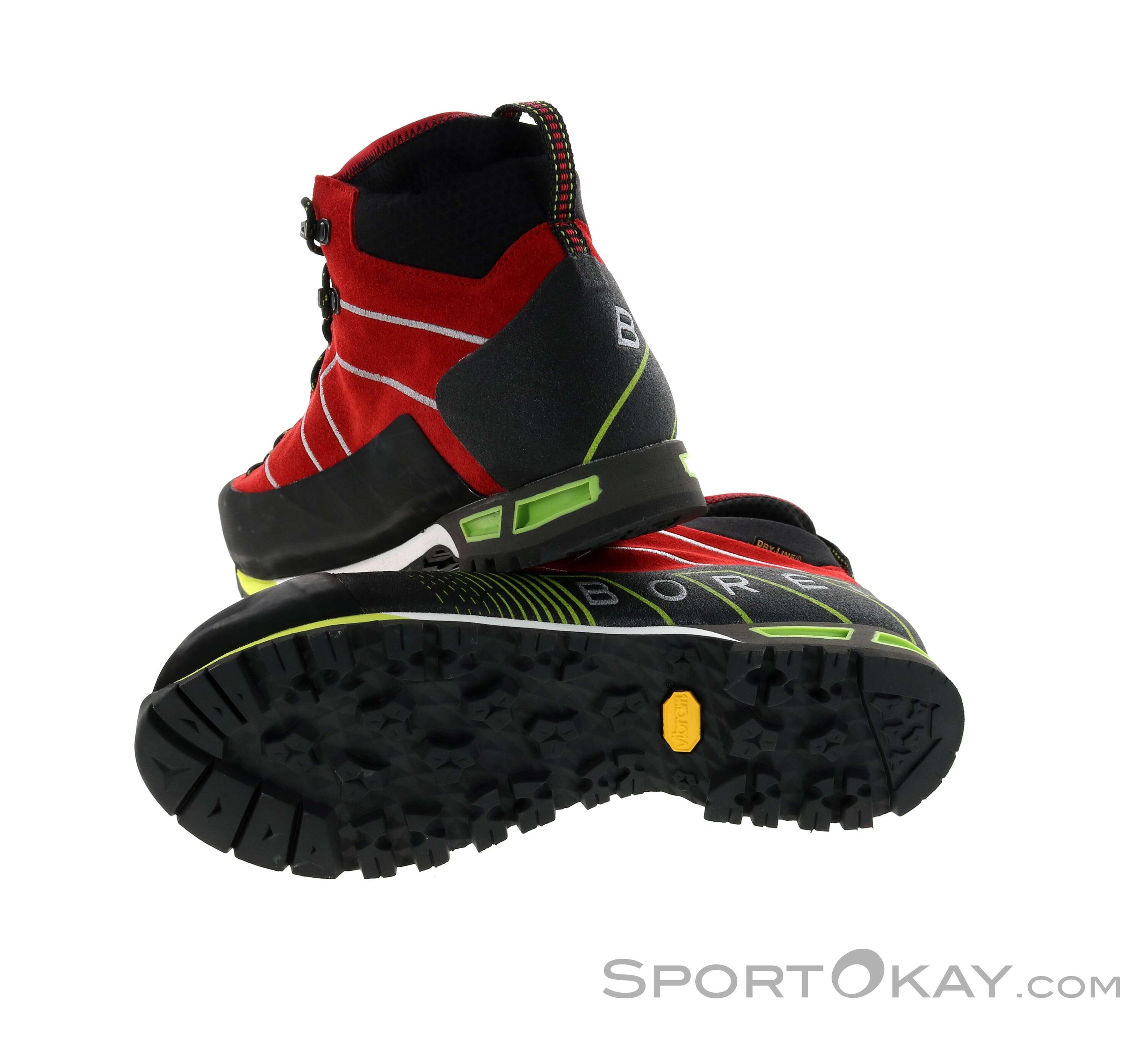Botas de trekking  de hombre DROM MID RED BOREAL 3/5